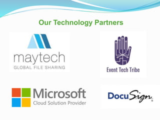 Our Technology Partners
 
