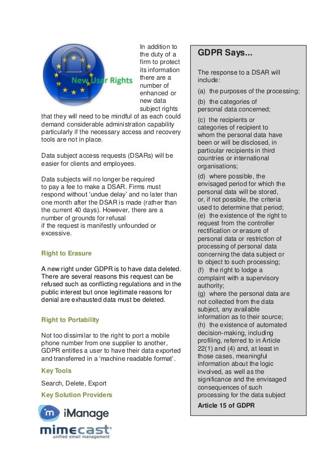subject access letter template request to The Essential GDPR Guide subject access letter template request to The Essential GDPR Guide