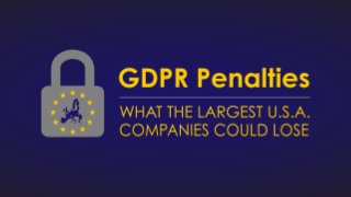 GDPR Fines & Penalties for Largest U.S. Companies