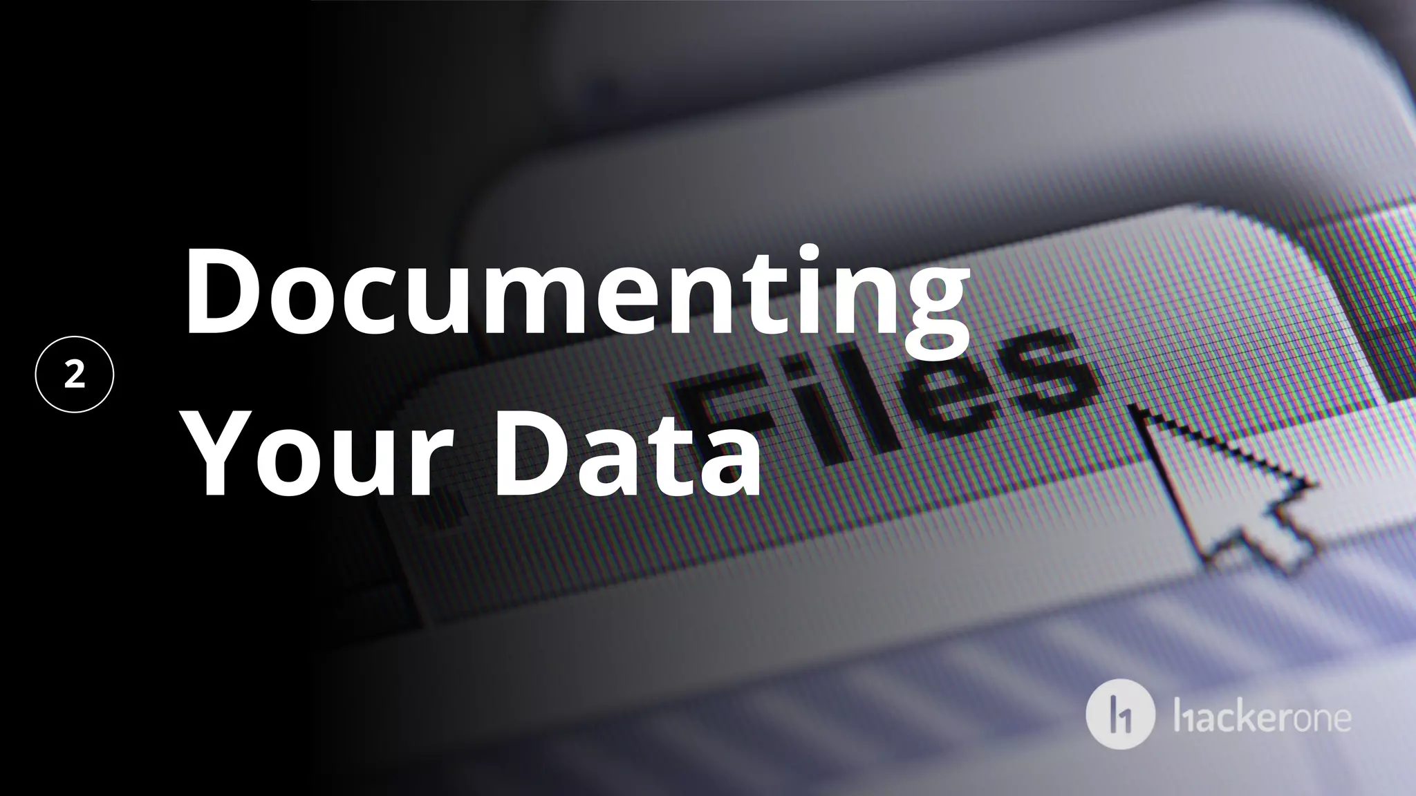 Documenting
Your Data
2
 