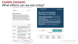 Cookie Consent:
What eﬀects can we see today?
 