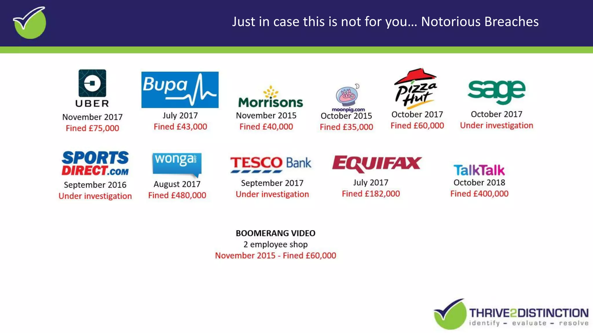 Just in case this is not for you… Notorious Breaches
 