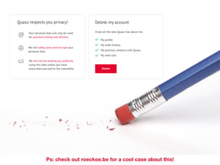 Ps: check out roeckoe.be for a cool case about this!
 