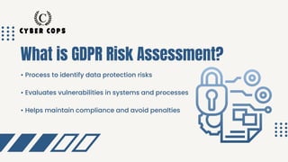 GDPR Risk Assessment Services for Data Protection Compliance | PDF