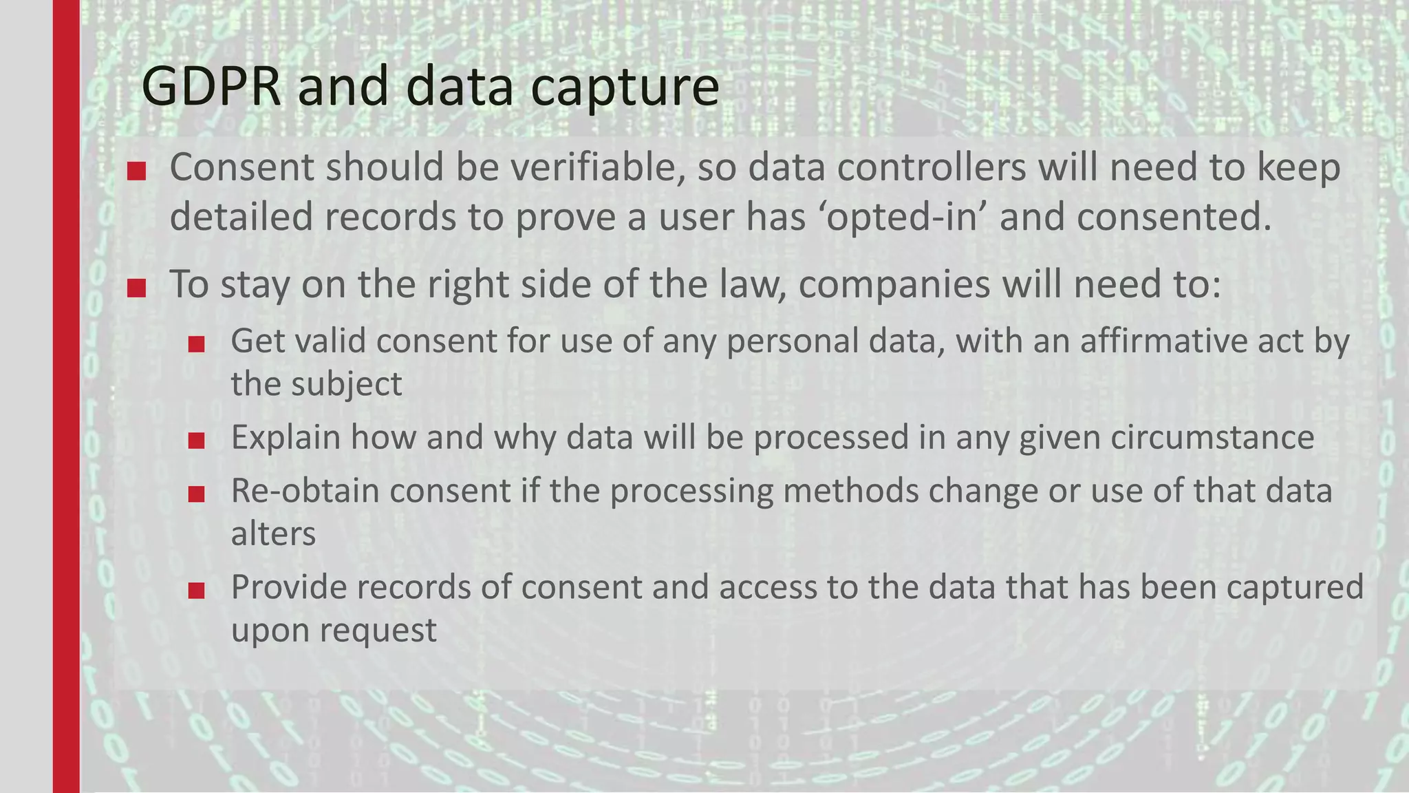 General Data Protection Regulation (GDPR) | PPTX | Internet Safety ...