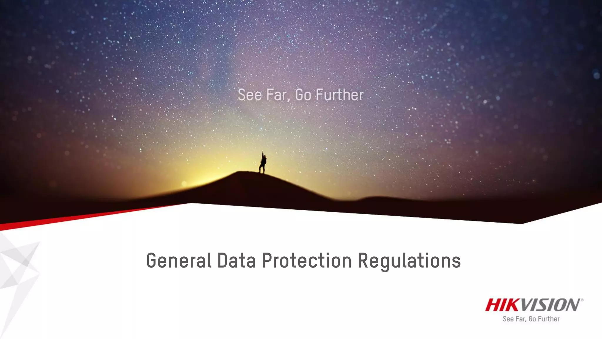 Hikvision General Data Protection Regulations (GDPR) | PDF