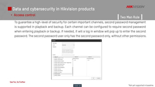 Hikvision General Data Protection Regulations (GDPR) | PDF
