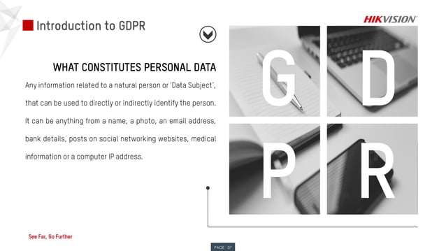 Hikvision General Data Protection Regulations (GDPR) | PDF