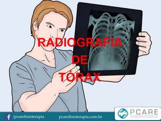 pcarefisioterapia.com.br/pcarefisioterapia
RADIOGRAFIA
DE
TÓRAX
 