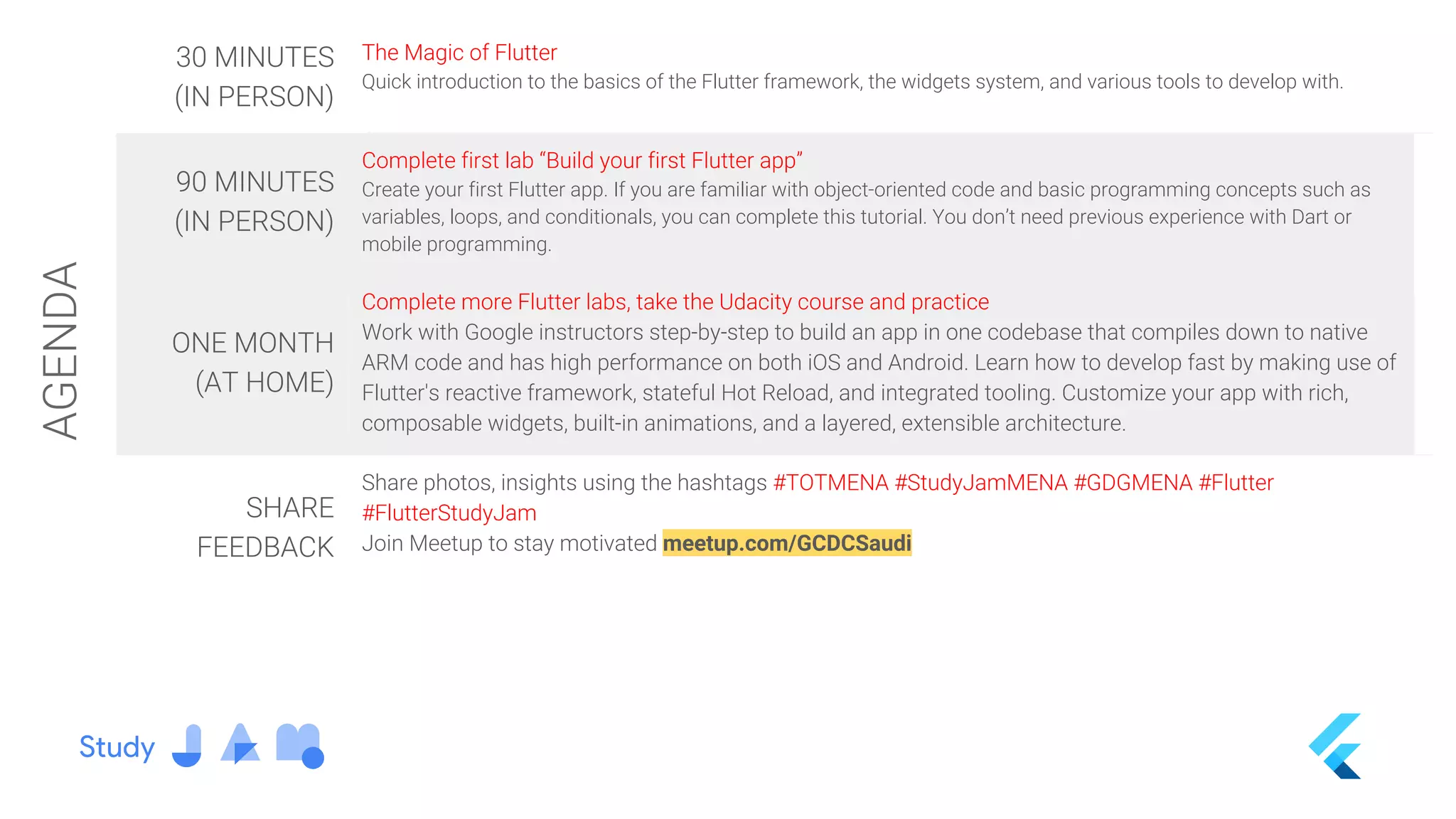 Flutter study jam 2019 | PDF