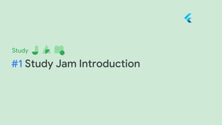 Flutter study jam 2019 | PDF