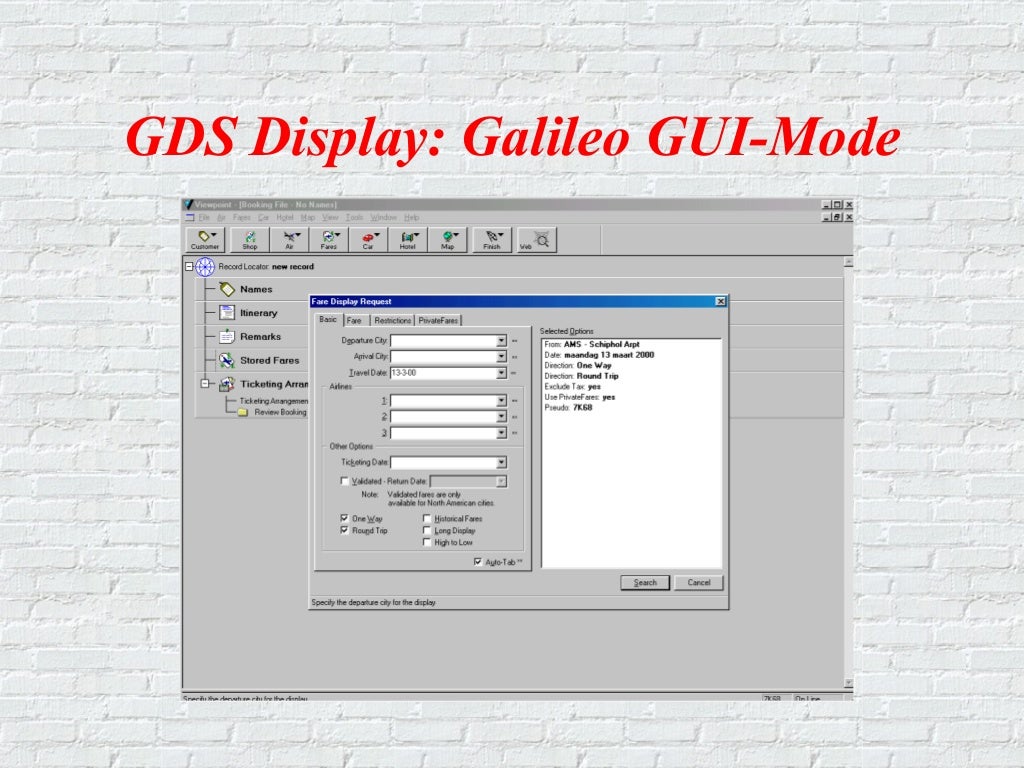 GDS Systems Overview