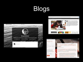 Blogs
 