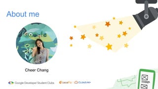 About me
Cheer Chang
 