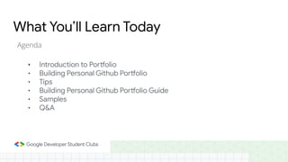 GDSC - Level up your Portfolio with GitHub.pdf