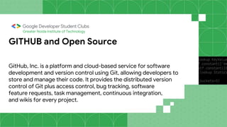 GDSC23 - Github Workshop Presentation.pptx