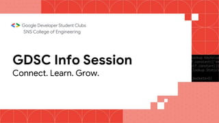 GDSC23 - Info Session GDSC 26th August.pptx