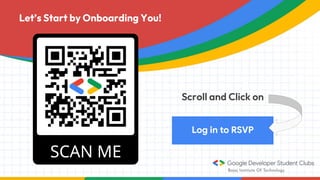 Let’s Start by Onboarding You!
Scroll and Click on
 