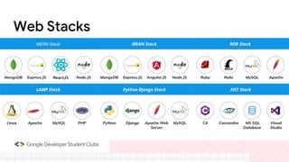 Web Stacks
 
