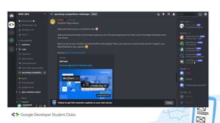 Gdsc lbce offline accelerator meet -1