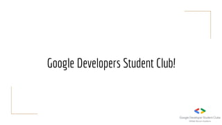 Gdsc ps 1 | PPTX