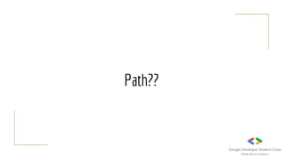 Gdsc ps 1 | PPTX