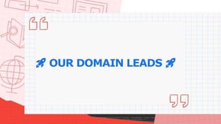 🚀 OUR DOMAIN LEADS 🚀
 