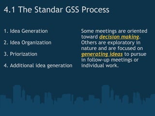 Gss Work Gdss gss and workgroups | PPT