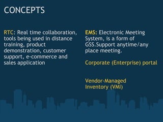 Rtc Managed Gdss gss and workgroups | PPT
