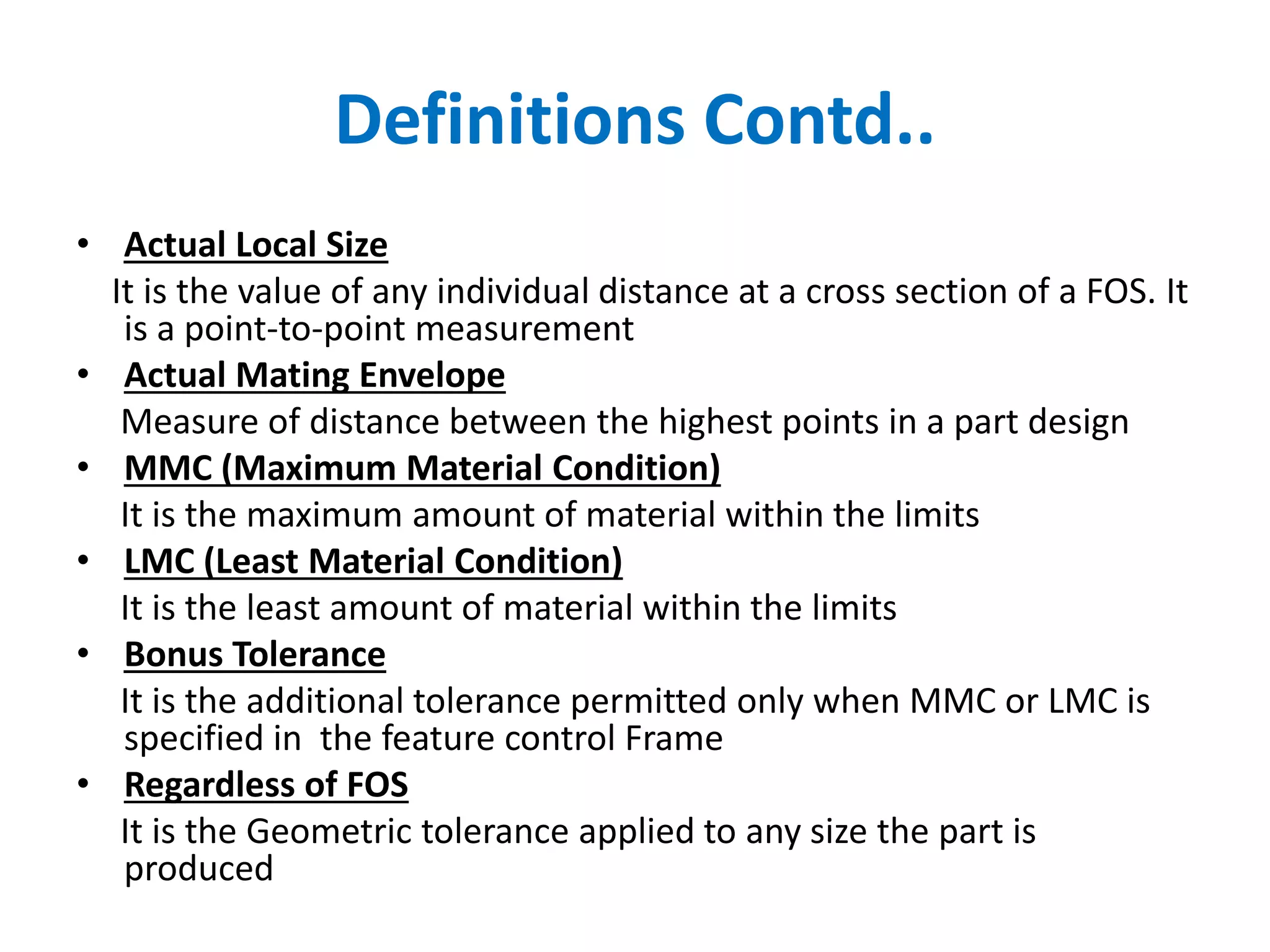 GD&T - PPT | PPTX | 3-D Graphics | Computer Software and Applications