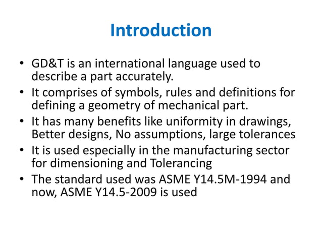 GD&T - PPT | PPTX | 3-D Graphics | Computer Software and Applications