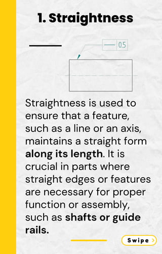 Geometric dimensioning & tolerance for precise manufacturing process | PDF