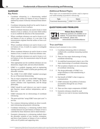 GEOMETRIC DIMENSIONING AND TOLERANCING 3ED | PDF