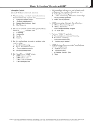GEOMETRIC DIMENSIONING AND TOLERANCING 3ED | PDF