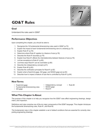 GEOMETRIC DIMENSIONING AND TOLERANCING 3ED | PDF