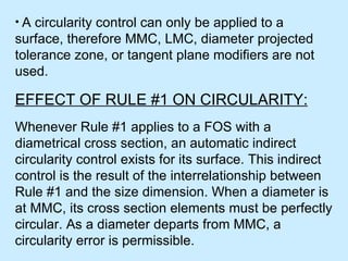 Tangency Modifier Gd & t datum targets | PPT