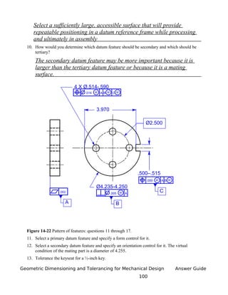 GEOMETRIC DIMENSIONING AND TOLERANCING E- Book | PDF