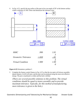 GEOMETRIC DIMENSIONING AND TOLERANCING E- Book | PDF