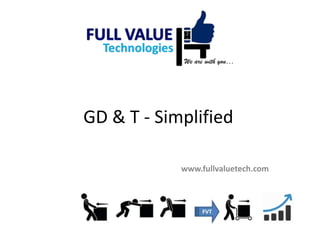 GD & T - Simplified
www.fullvaluetech.com
 