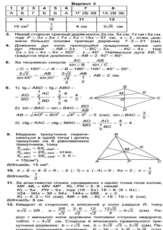 Gdz geometriya monitorin Globlin