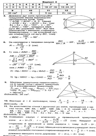 Gdz geometriya monitorin Globlin