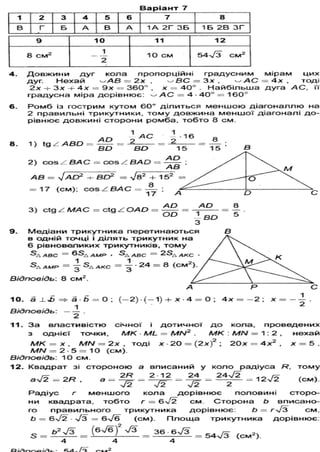 Gdz geometriya monitorin Globlin