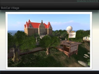 Introduction to Second Life


BobCat Village
 