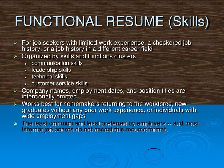 resume workshop presentation