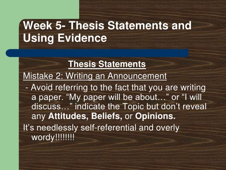 Writing a dissertation in 5 weeks