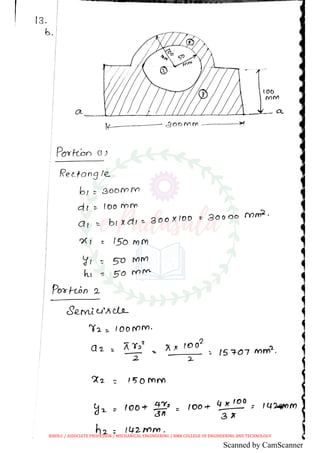 Ge 131 engineering mechanics anna university april may 2003 - solved ...