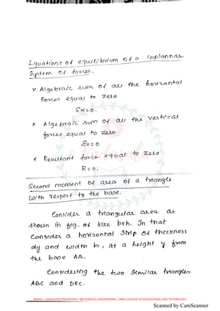 Ge 131 engineering mechanics anna university november december 2002 ...