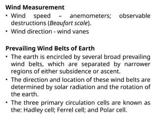 Lesson notes of climatology university. | PPTX