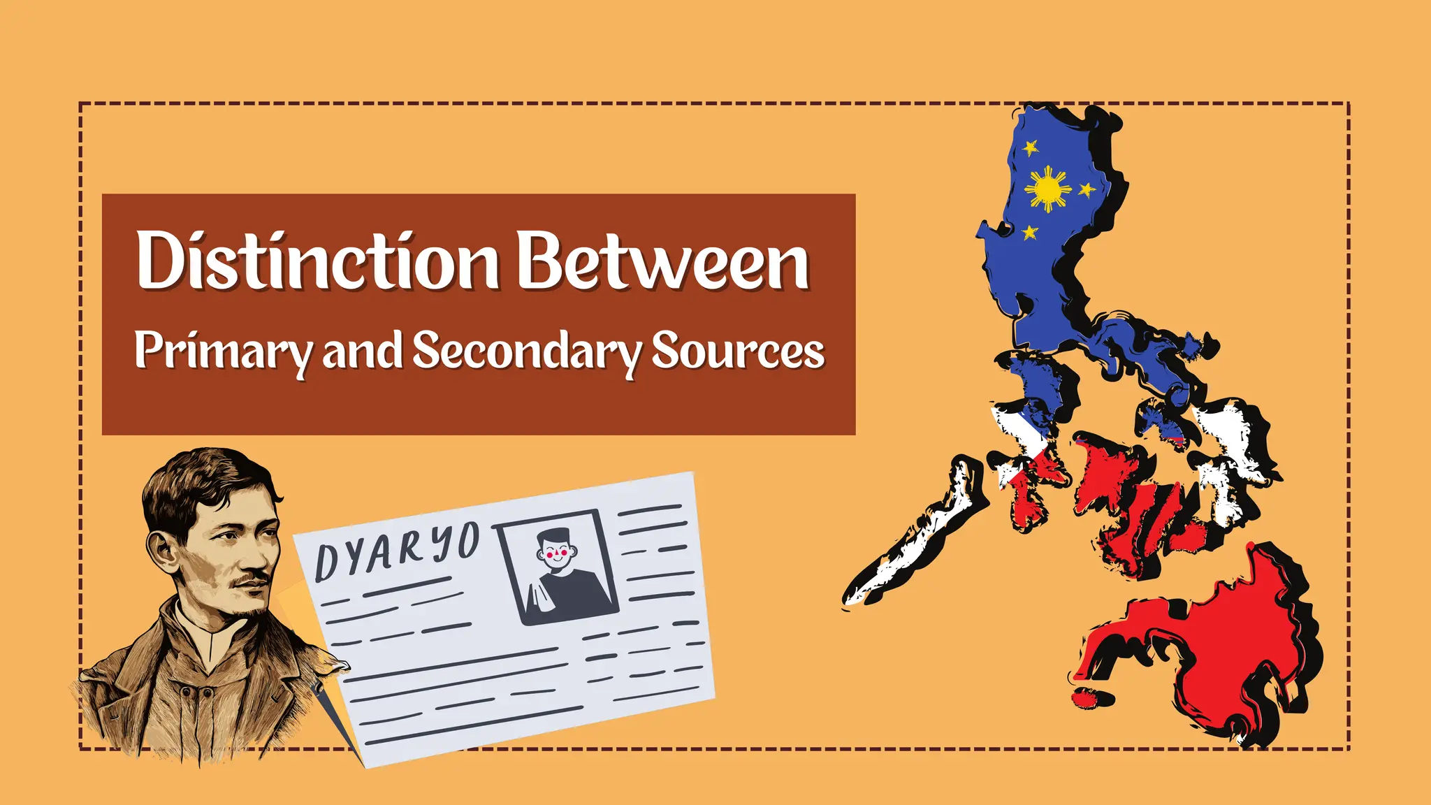 Distinction Between
Distinction Between
Primary and Secondary Sources
Primary and Secondary Sources
 