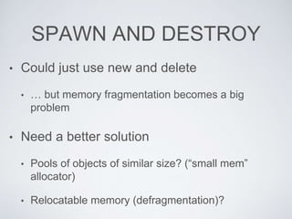Game object models - Game Engine Architecture | PPTX | Programming ...